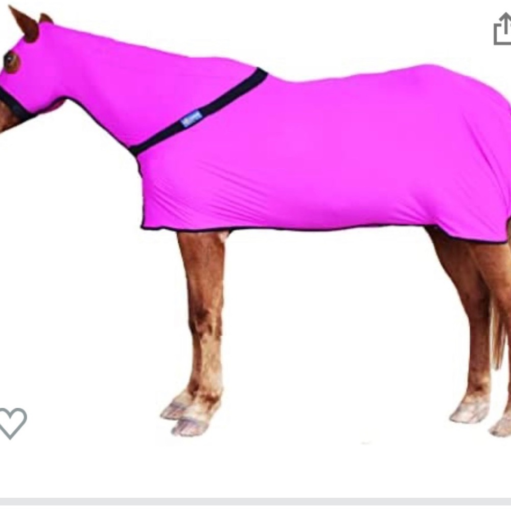 Full body horse sleazy fuschia/pink -M/L (76-78)”